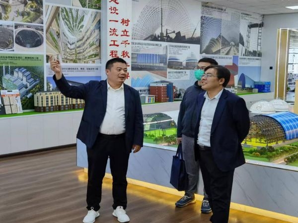 济宁市任城区副区长孔繁华莅临尊龙凯时人生就是搏指导事情