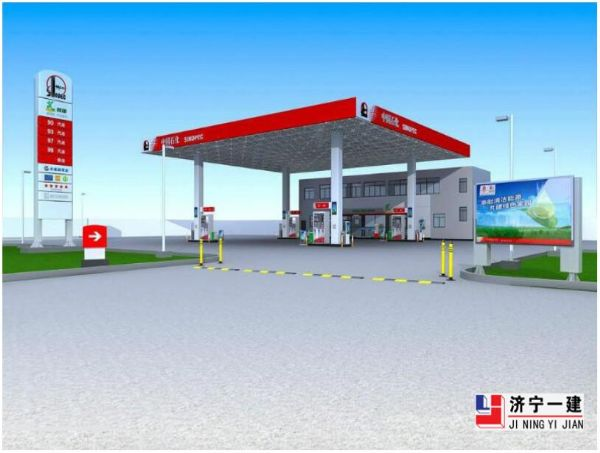 加油站网架用网架结构搭建的利益